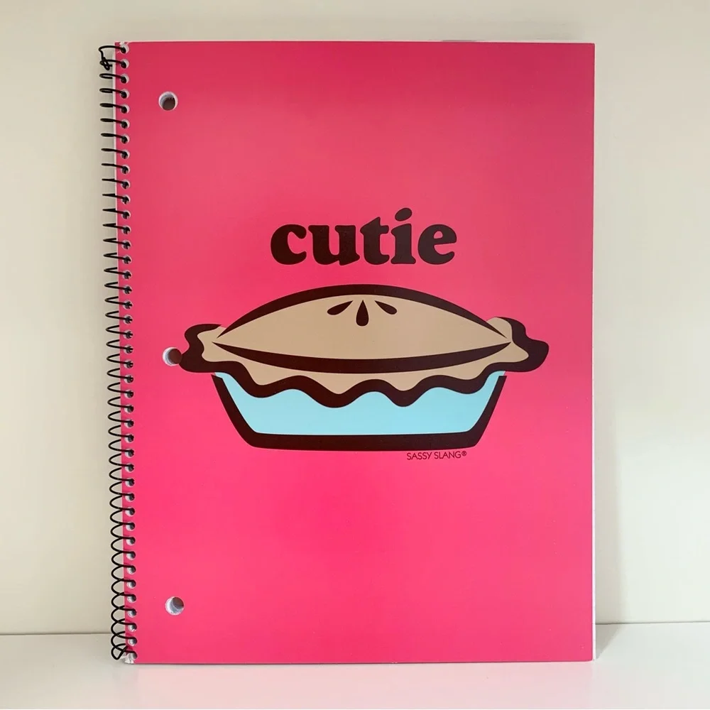 Vintage Y2k school notebook cutie pie